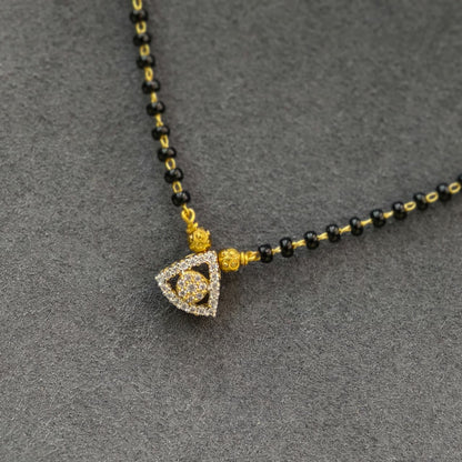 Short black beads