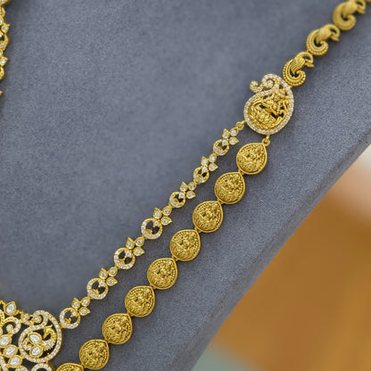 Double Layer Long Neckset