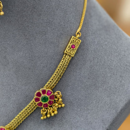 Jadav Kundan Short Neckset