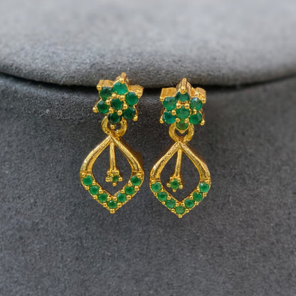 Green stone Short Neckset