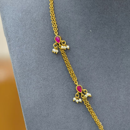 Pendant with Beads chain
