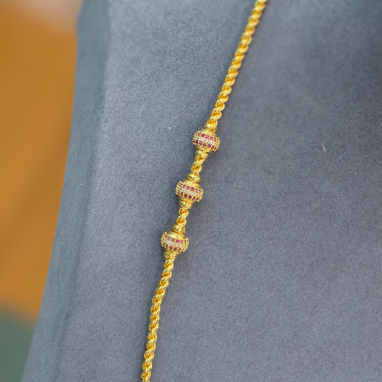Side Broach Thali chain