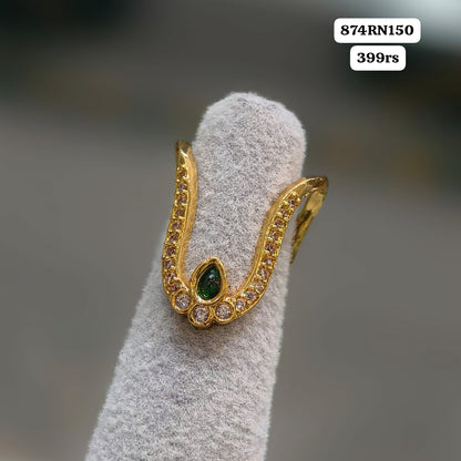Green vanki ring