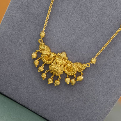 Laxmi pendant with chain