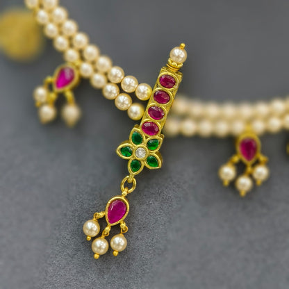 Kundan & Swarovski Beads Chocker