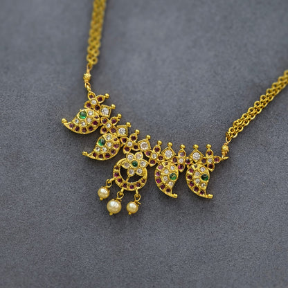 Pendant with Chandraharam