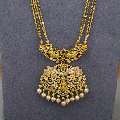 Pendant with Chandraharam