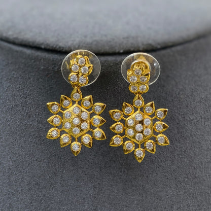 white stones Neckset