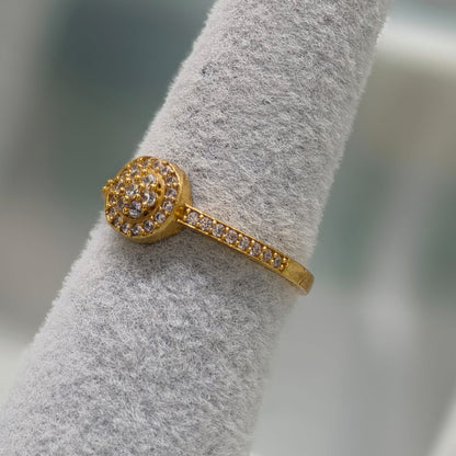 White stone Ring