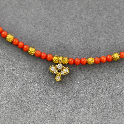 Invisible Short black beads