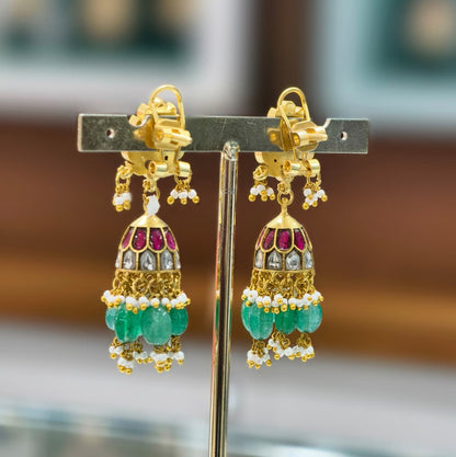 jadav butta earrings