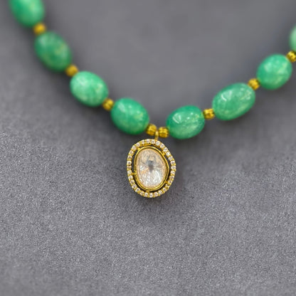 Green Beads Chain