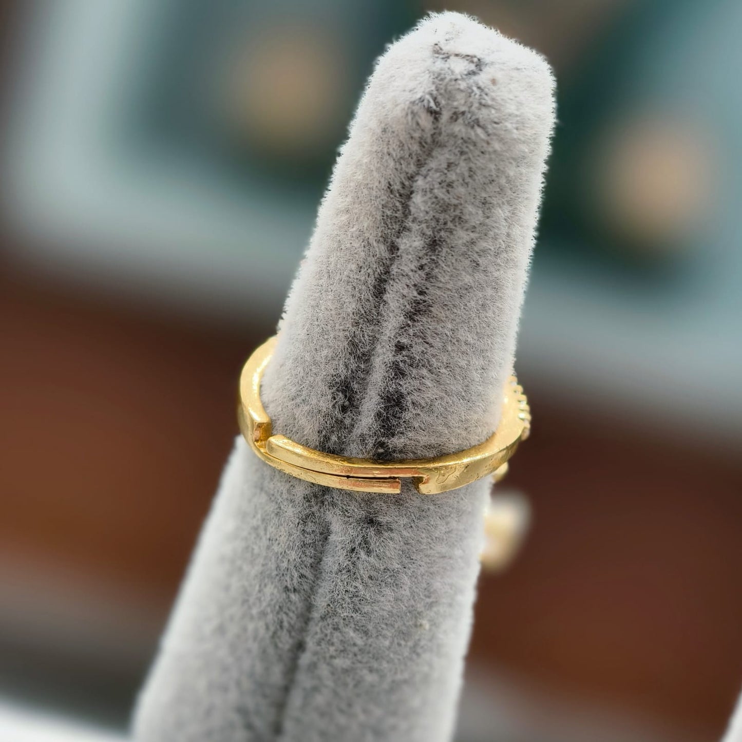White Flower Ring