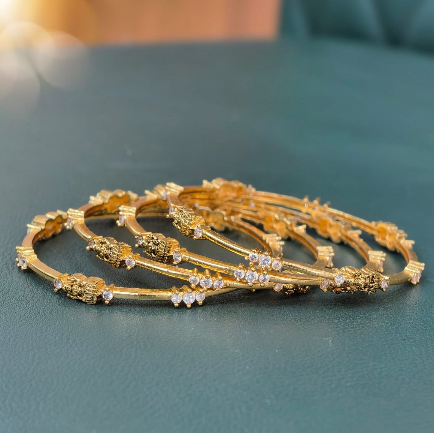 Laxmi white bangles (2.4)