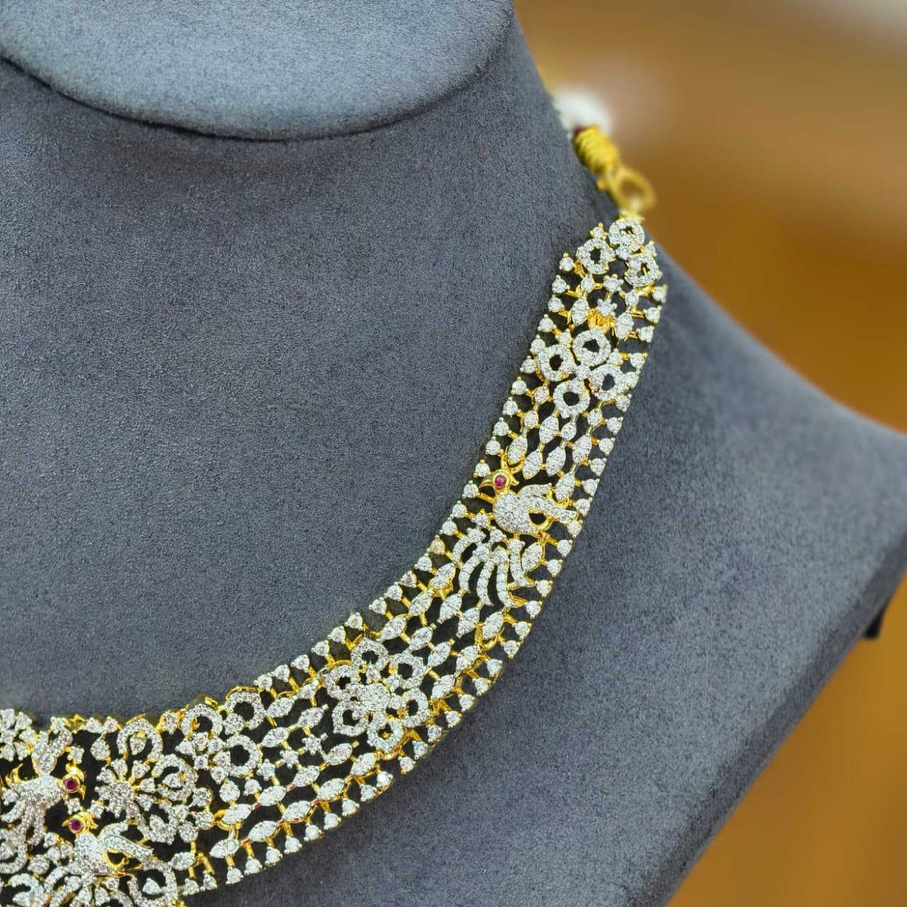 Diamond Neckset (Green)
