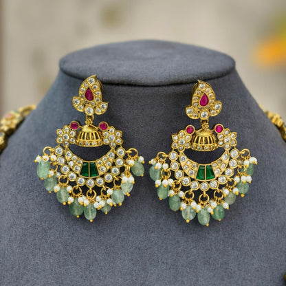 Kundan Mango Long Haram