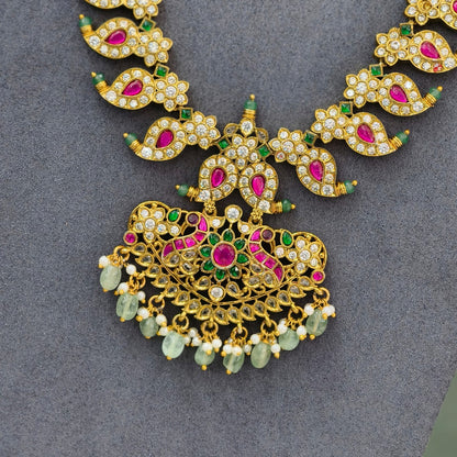 Kundan Mango Long Haram