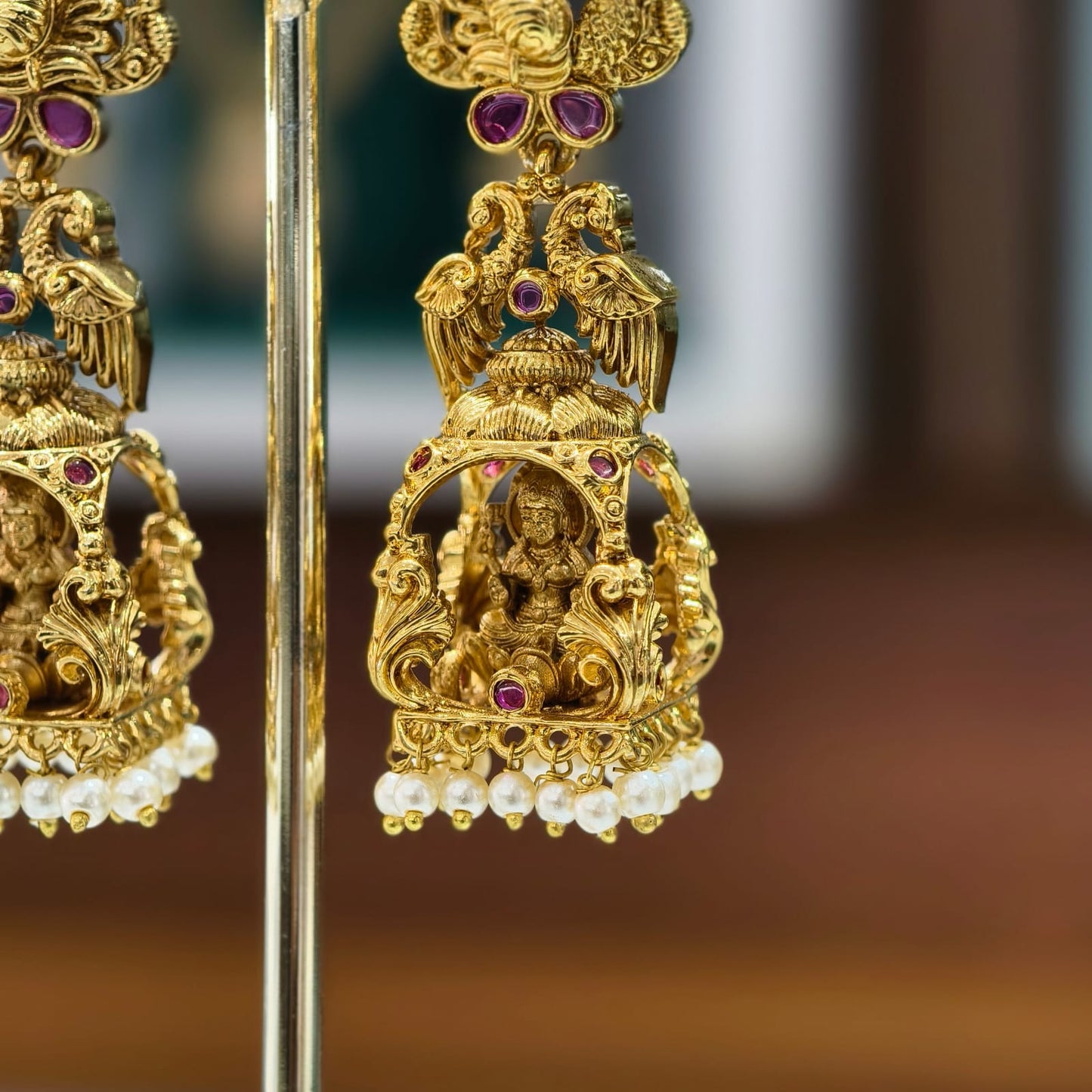 Laxmi Butta Earrings (R)-H