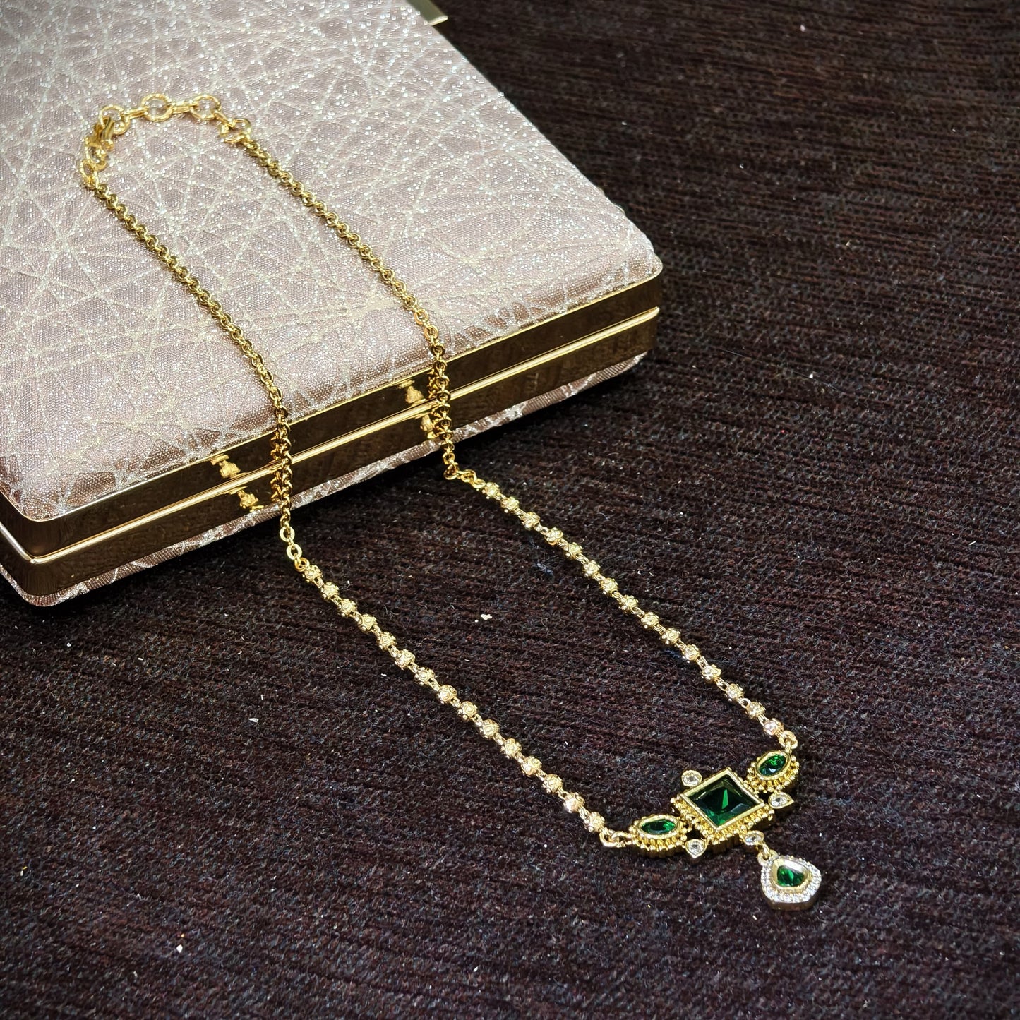 Antique finish neckpiece